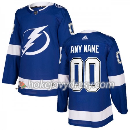 Pánské Hokejový Dres Tampa Bay Lightning Personalizované Adidas 2017-2018 Modrá Authentic